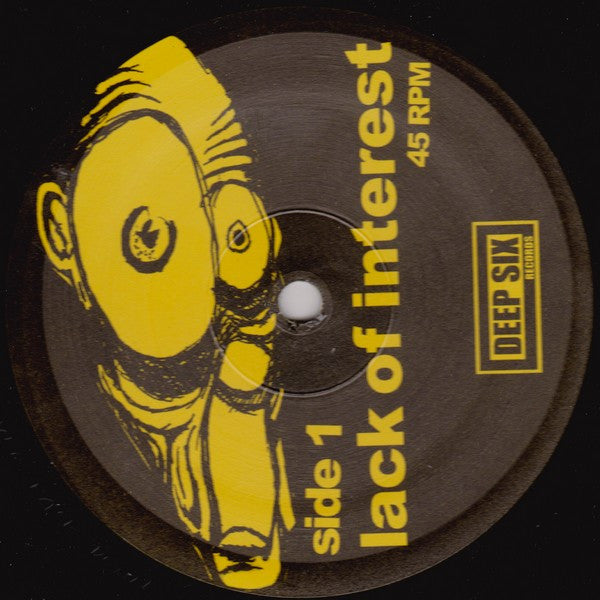Lack Of Interest : Never Back Down (12", Album)