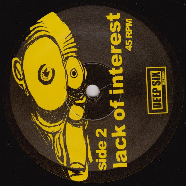 Lack Of Interest : Never Back Down (12", Album)