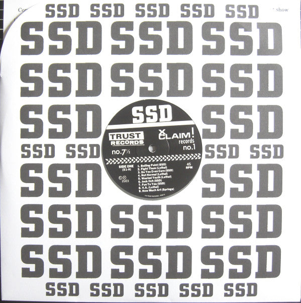 SS Decontrol* : The Kids Will Have Their Say (12", Album, Ltd, RE, RM, RP, Gre)