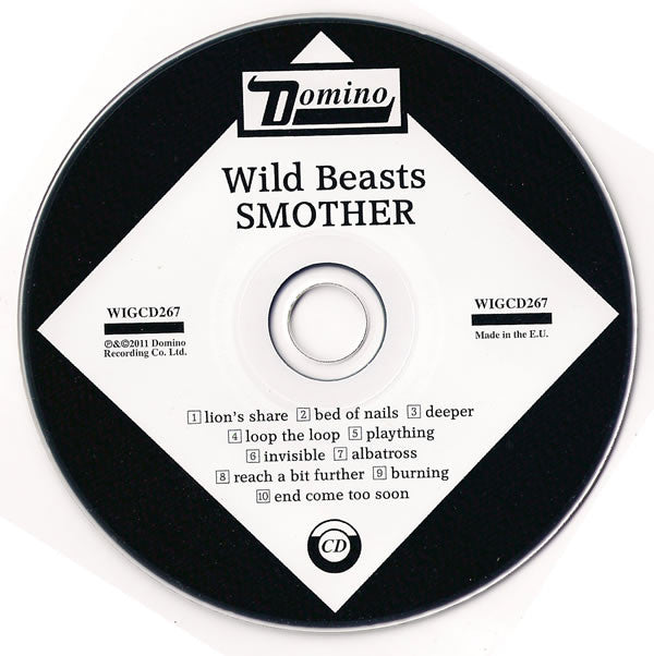 Wild Beasts : Smother (CD, Album)