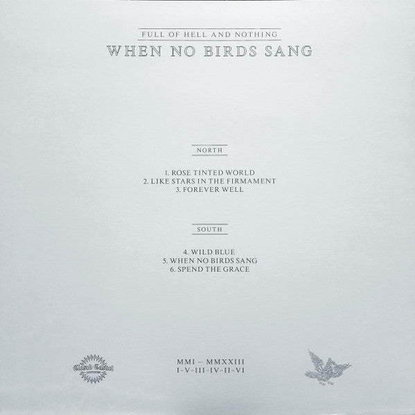 Full Of Hell And Nothing (12) : When No Birds Sang (LP, Album, Bon)