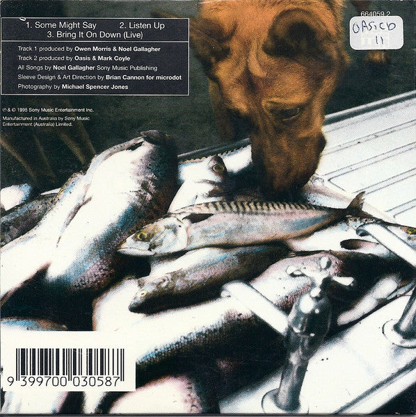 Oasis (2) : Some Might Say (CD, Single, Car)