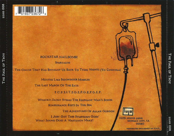 The Fall Of Troy : The Fall Of Troy (CD, Album)