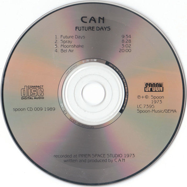 Can : Future Days (CD, Album, RE)