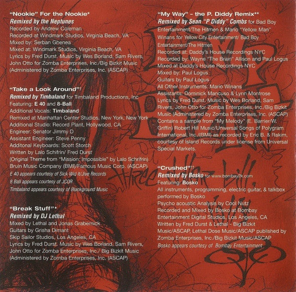 Buy Limp Bizkit New Old Songs (CD, Album) Used – Specialist