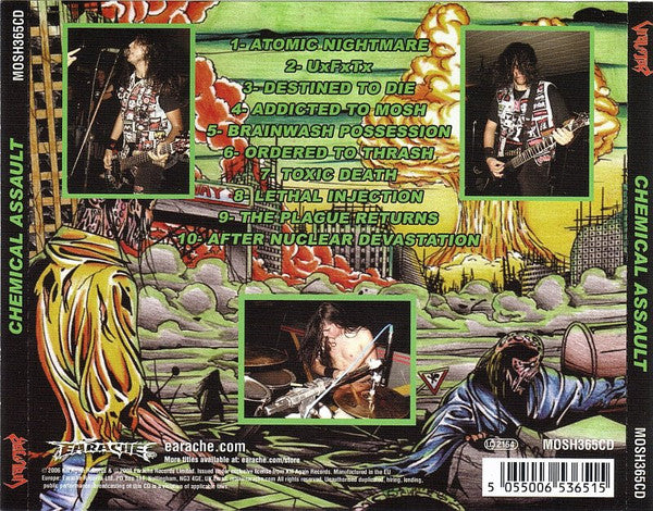 Violator (5) : Chemical Assault (CD, Album, RE)