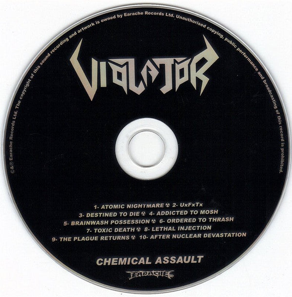 Violator (5) : Chemical Assault (CD, Album, RE)