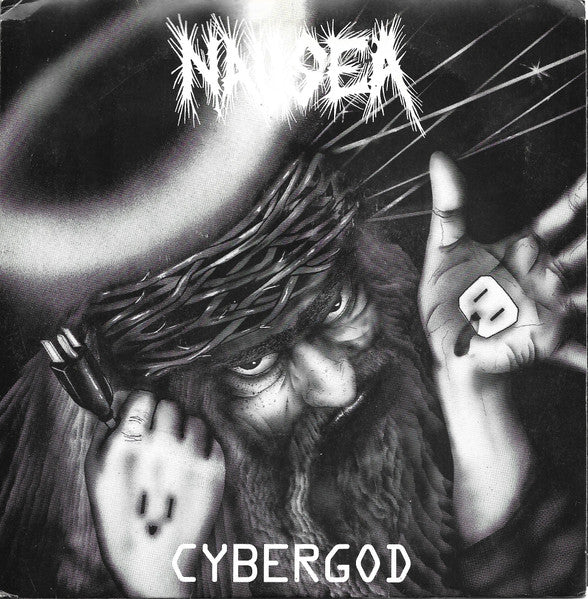 Nausea (2) : Cybergod (7", Single)