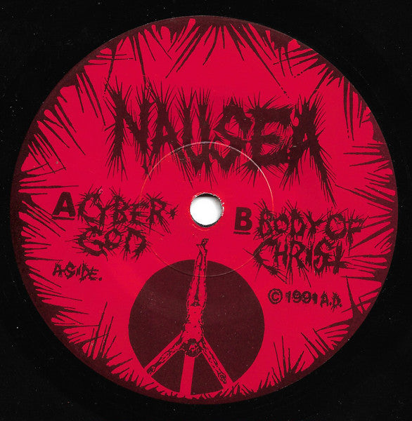 Nausea (2) : Cybergod (7", Single)