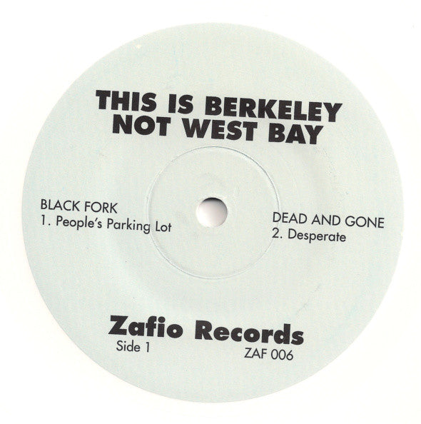 Various : This Is Berkeley Not West Bay (7", Ltd, RM, RP, Whi)