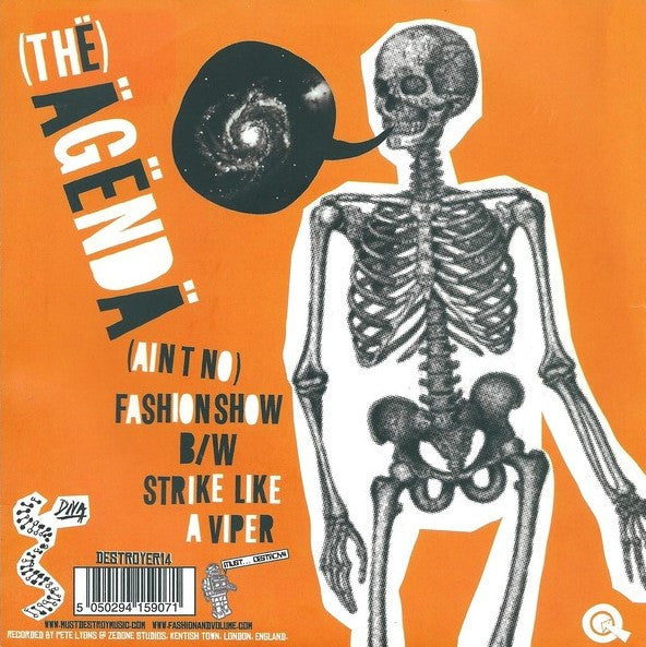 The Agenda : Strike Like A Viper (7", Ltd)