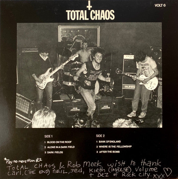 Total Chaos (3) : Fields & Bombs (12")
