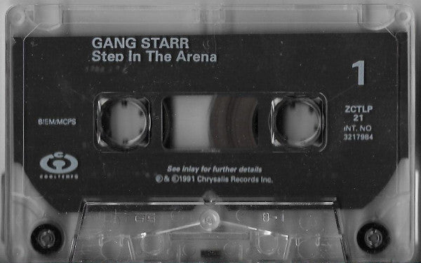 Gang Starr : Step In The Arena (Cass, Album)