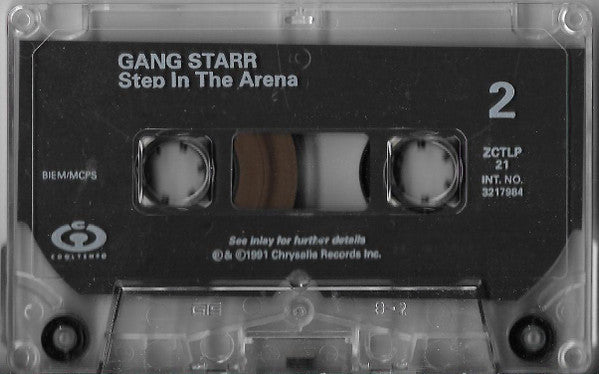 Gang Starr : Step In The Arena (Cass, Album)