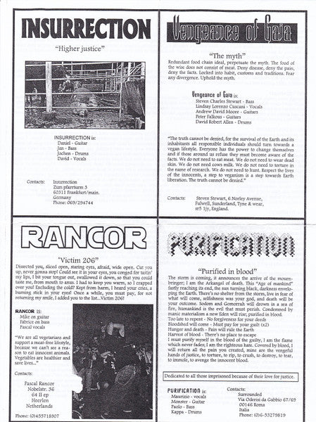 Various : Out Of The Cages (7")