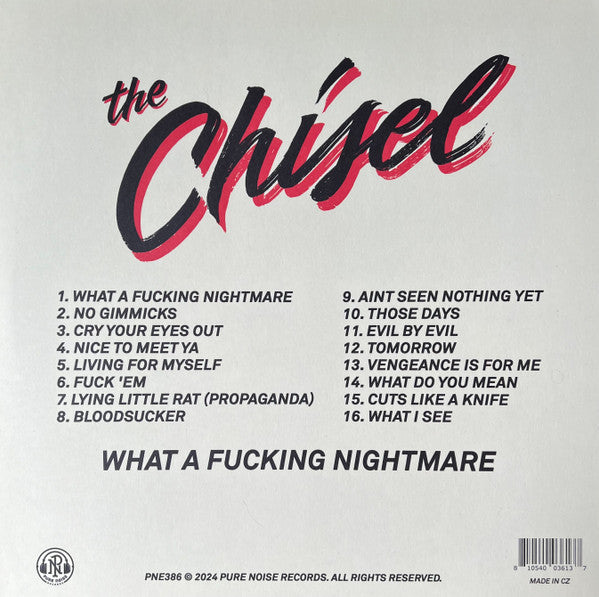 The Chisel : What A Fucking Nightmare (LP, Ltd, Clo)