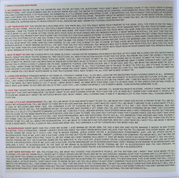 The Chisel : What A Fucking Nightmare (LP, Ltd, Clo)