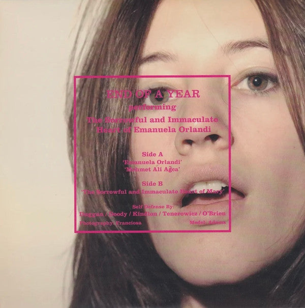 End Of A Year : The Sorrowful And Immaculate Heart Of Emanuela Orlandi (7")
