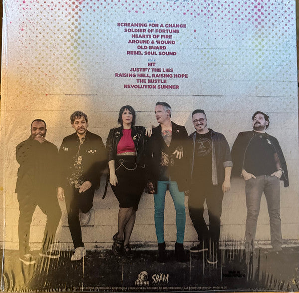 The Iron Roses : The Iron Roses  (12", Album, Ltd, RED)