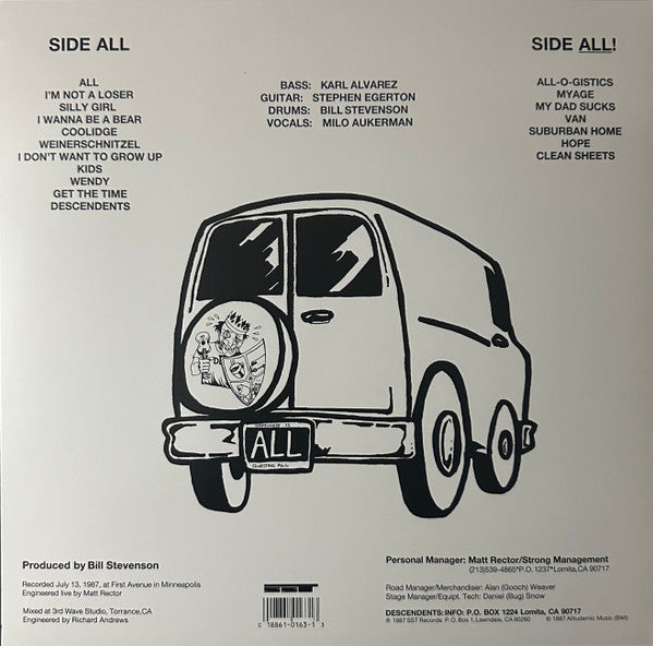 Descendents : Liveage! (LP, Album, RE)