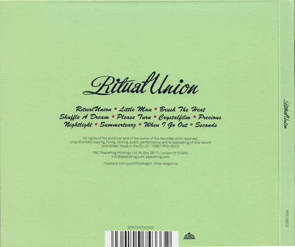 Little Dragon : Ritual Union (CD, Album)