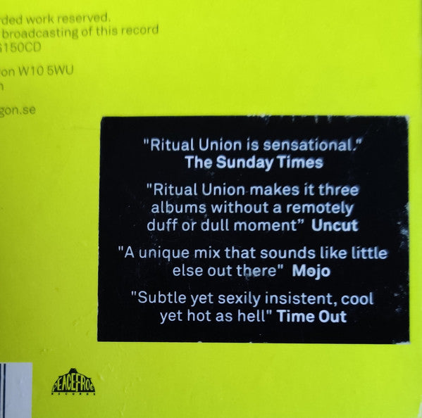 Little Dragon : Ritual Union (CD, Album)