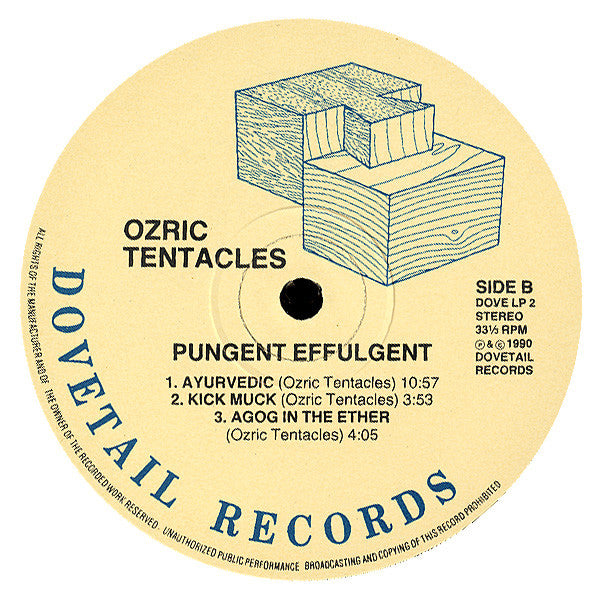 Ozric Tentacles : Pungent Effulgent (LP, Album, RE)