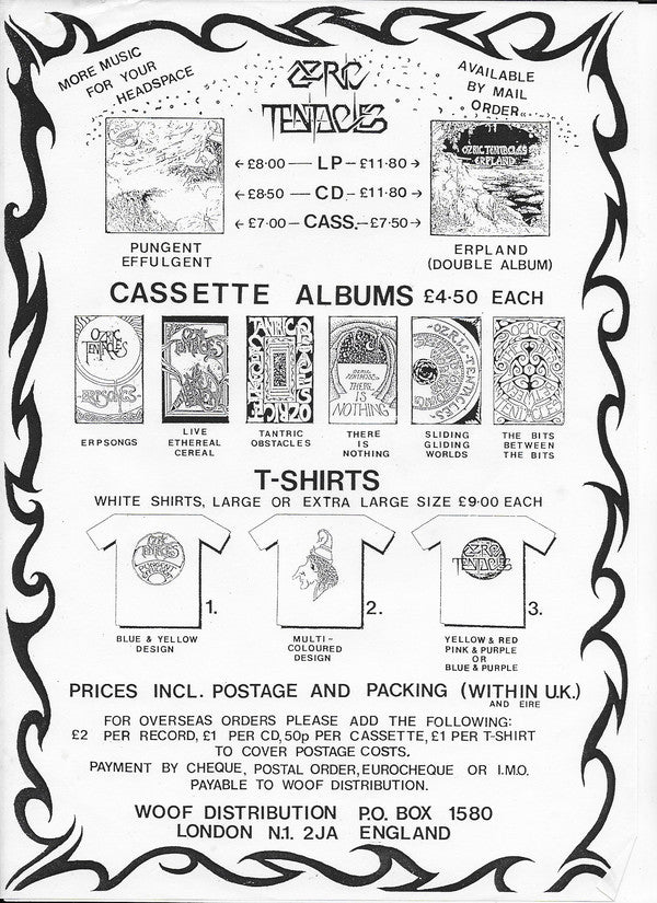 Ozric Tentacles : Pungent Effulgent (LP, Album, RE)