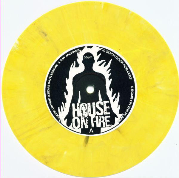 House On Fire : House On Fire (7", EP, Num, Yel)