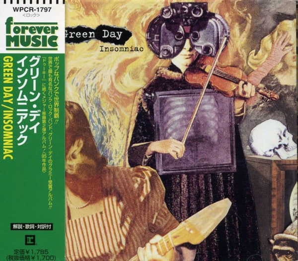 Green Day : Insomniac (CD, Album, RE)
