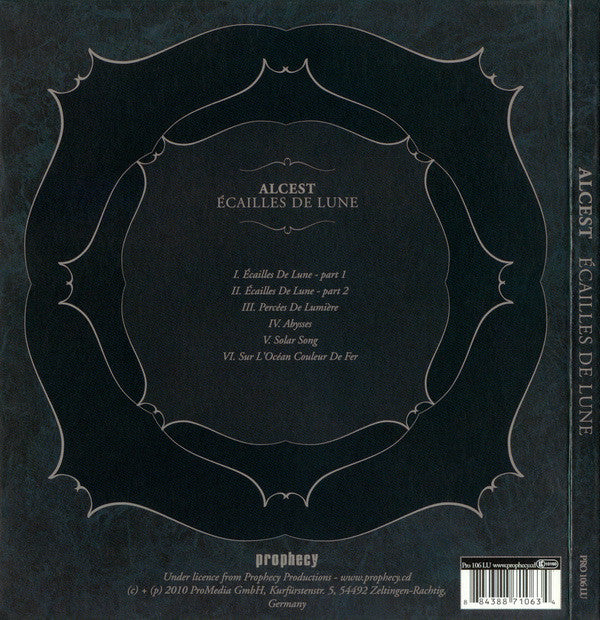 Alcest : Écailles De Lune (CD, Album, Dig)