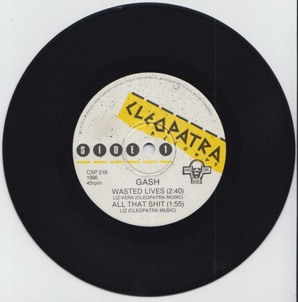 Gash (7) : The Lesson (7", EP)