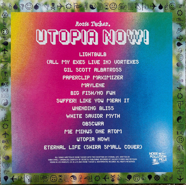 Rosie Tucker : Utopia Now! (LP, Album, Gra)