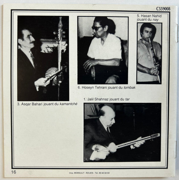 Various : Iran: Musique Persane (CD, Album, RE)