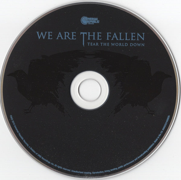 We Are The Fallen : Tear The World Down (CD, Album)