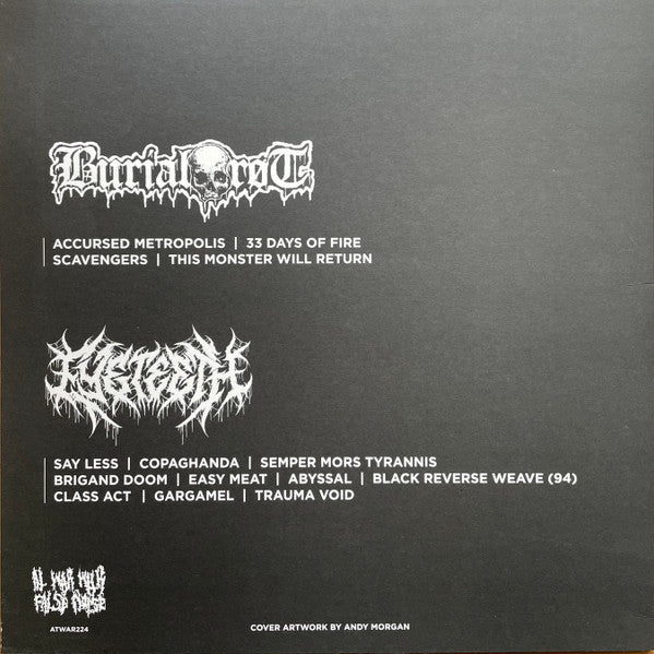 Burial Røt / Eyeteeth : Burial Røt / Eyeteeth (LP, Ltd, Die)