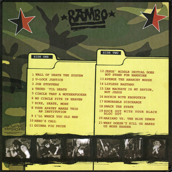 R.A.M.B.O. : Wall Of Death The System (LP, Album)