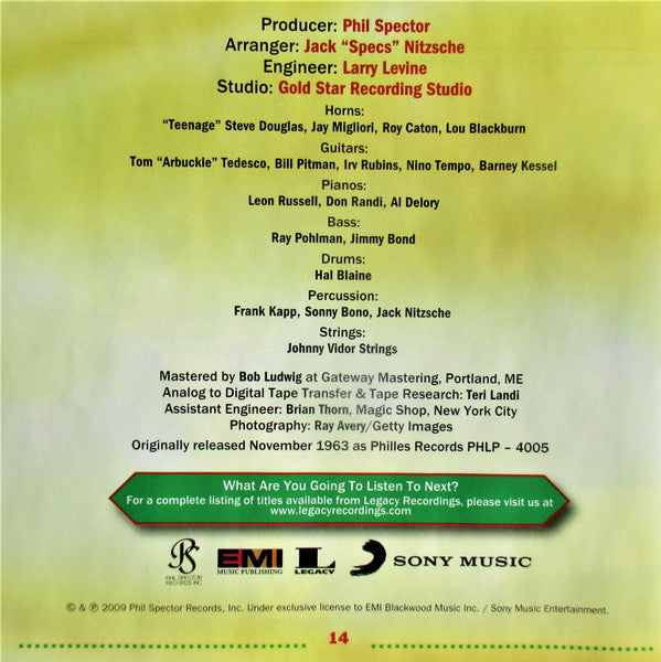 Phil Spector : A Christmas Gift For You From Phil Spector (CD, Album, Mono, RE, RM)