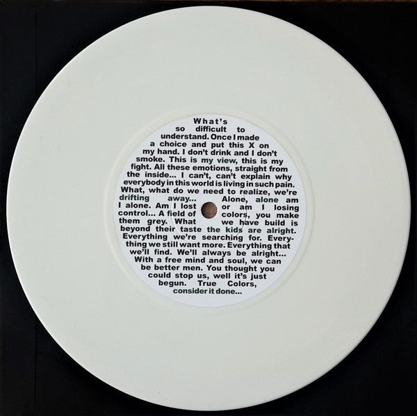 True Colors (2) : Consider It Done (7", Whi)