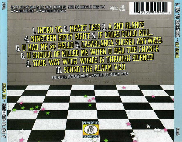 A Day To Remember : Old Record (CD, Album)