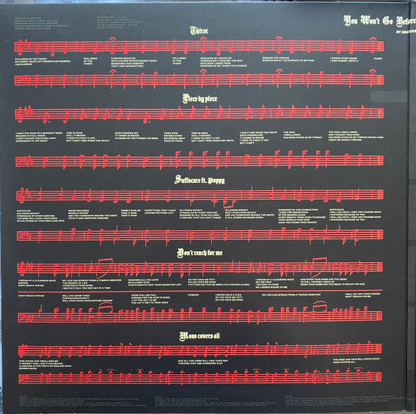 Knocked Loose : You Won't Go Before You're Supposed To (LP, Album, Ltd, Cle)