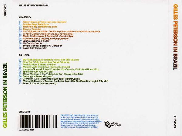 Gilles Peterson : Gilles Peterson In Brazil (2xCD, Comp, Dig)