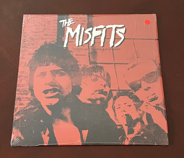 The Misfits* : Static Age Demos And Outtakes (LP, Unofficial, Red)
