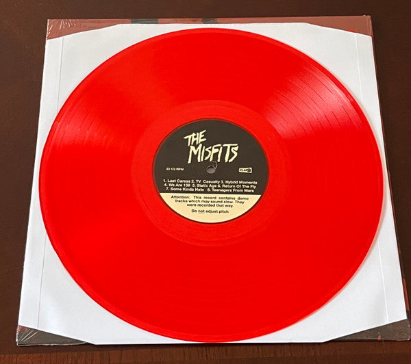 The Misfits* : Static Age Demos And Outtakes (LP, Unofficial, Red)