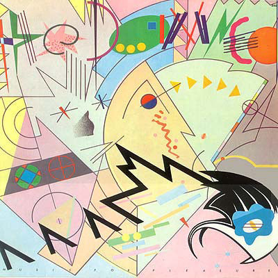 The Damned : Music For Pleasure (LP, Album, Gat)