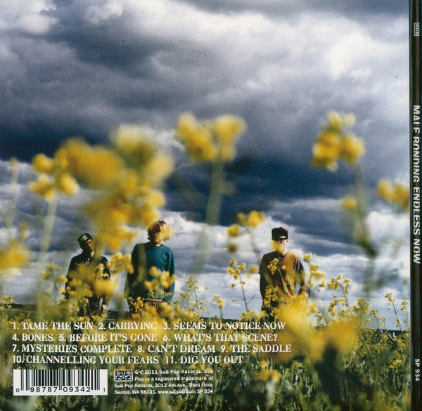 Male Bonding : Endless Now (CD, Album)