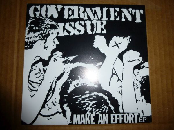 Government Issue : Make An Effort EP (7", EP, RE, Cle)
