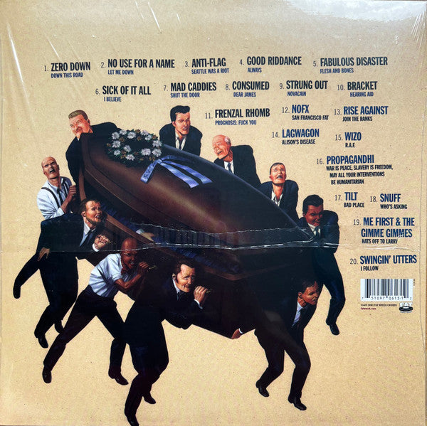 Various : Fat Music Volume V: Live Fat, Die Young (LP, Album, Comp, RE)