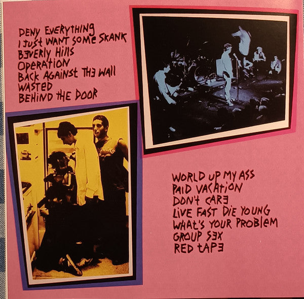 Circle Jerks : Group Sex (CD, Album, RE)