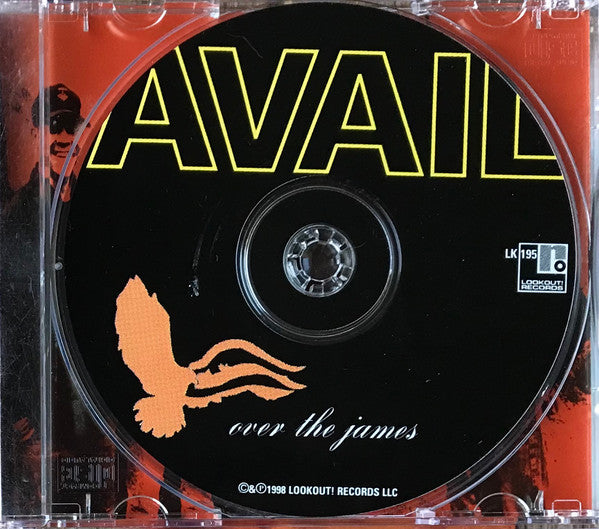 Avail : Over The James (CD, Album)